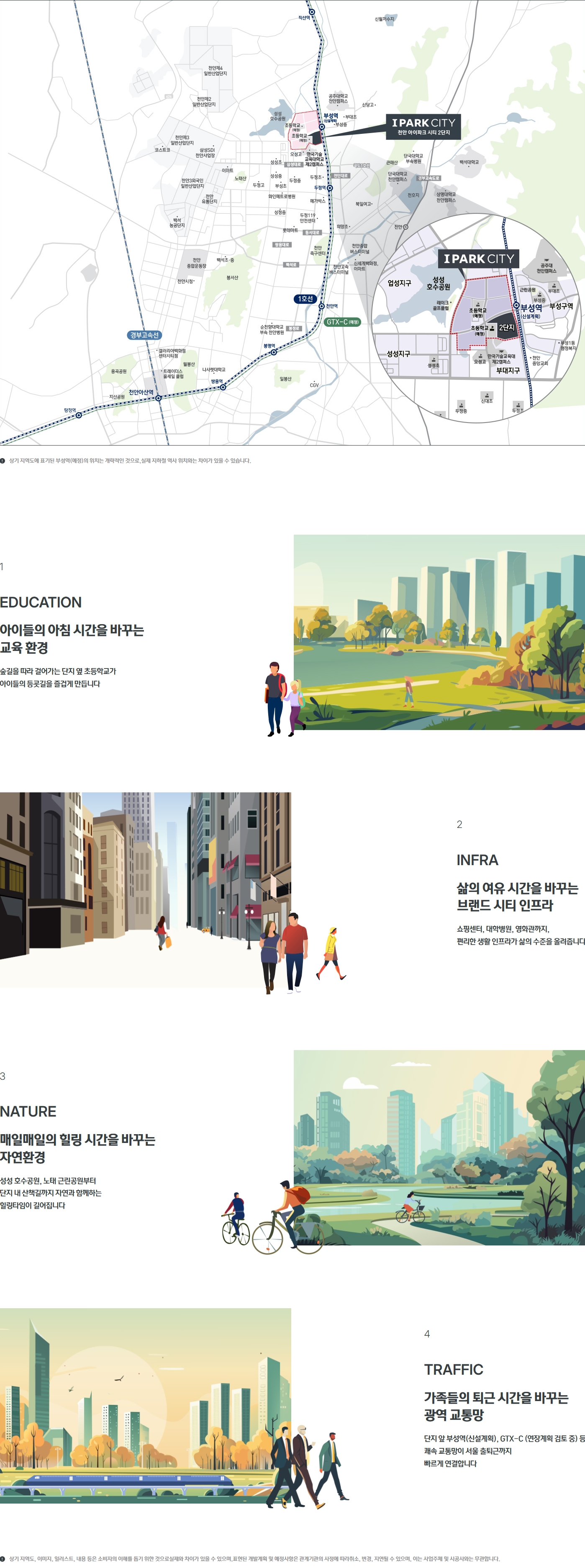 천안 아이파크 시티 2단지 입지환경